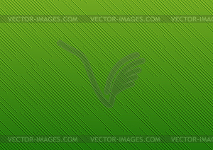 Green abstract lines technology minimal background - vector clip art