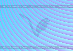 Pink and cyan curved stripes abstract wavy - vector clipart