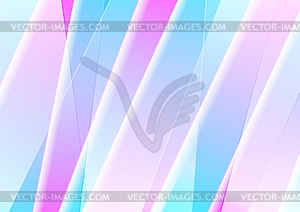 Голубой и розовый абстрактный фон с гладкой - векторное изображение EPS