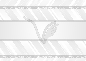 Grey tech abstract corporate arrows background - vector clipart