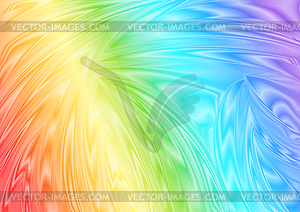 Colorful rainbow abstract modern glossy art - vector clip art
