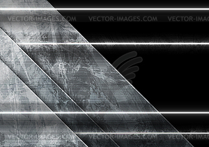 Темно-серый технологичный корпоративный фон с лазерным - векторное изображение