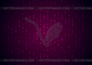 Темно-фиолетовый абстрактный блестящий сверкающий фон - иллюстрация в векторном формате