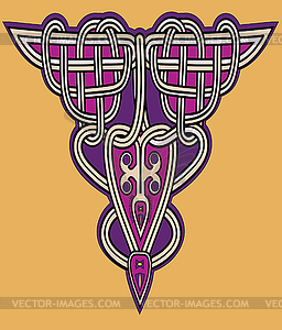 Arrow weave color - vector clip art
