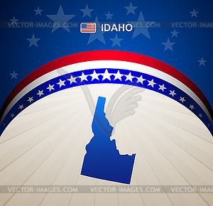 Idaho - vector image