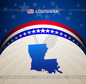 Louisiana - vector clipart