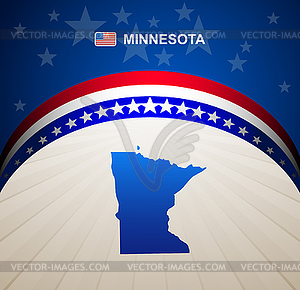 Minnesota - vector image