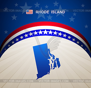 Rhode Island - vector image