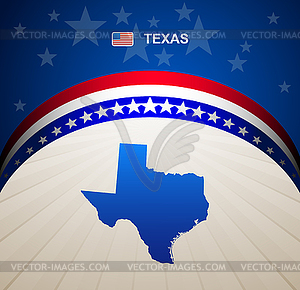 Texas - vector clipart