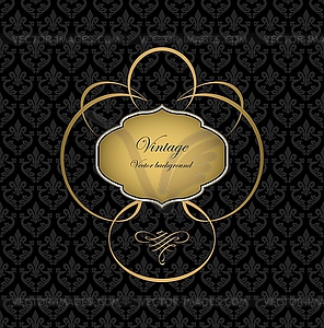 Vintage frame - vector image
