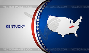 Kentucky - vector image