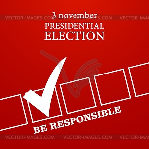 Vote - vector image