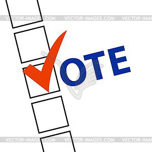 Vote - vector EPS clipart