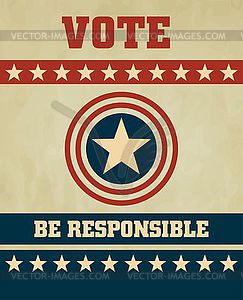 Vote - vector image