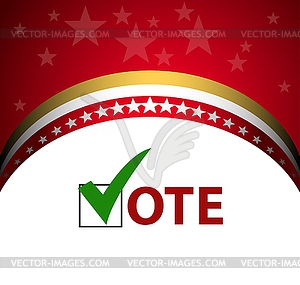 Vote - vector clipart