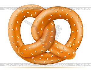 german pretzel clipart