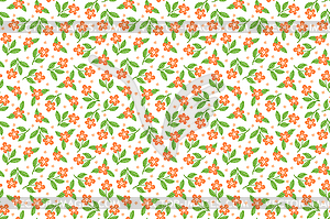 Decorative floral background - vector clip art