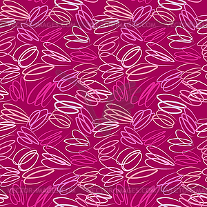 Abstract curls background. Seamless pattern with - vector image