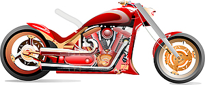 Motorcycle - vector image