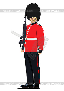 London guard - vector image