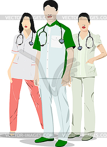 Three Medical - vector clipart