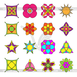 Set of design elements - vector clipart