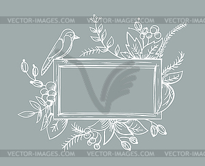 Outline frame - vector clipart