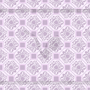 Seamless classic background in pastel tones - vector clipart