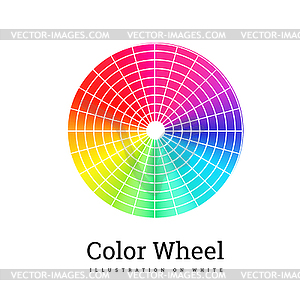 Color Wheel - vector image