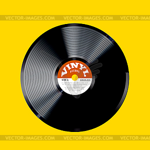 Vinyl record  - vector image