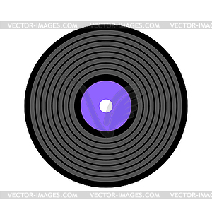 Vinyl record  - vector clipart