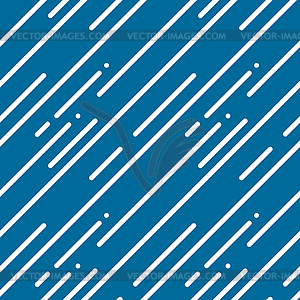 Geometric pattern on blue background - vector clipart