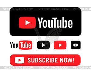 Youtube Logo - vector clipart