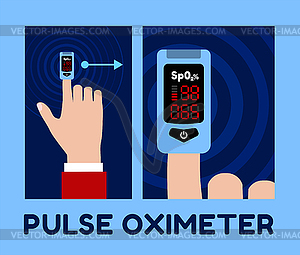 clipart pulse oximeter