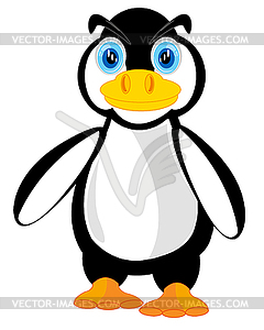 Wildlife penguin - vector clip art