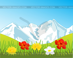 Berge Mit Schnee Clipart Flower Connisefili Ml