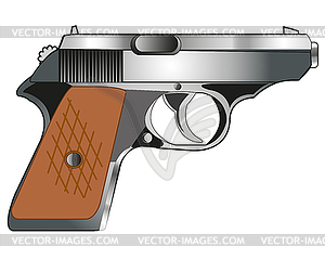 Weapon gun - vector image