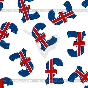 Sign of money to great britain - color vector clipart