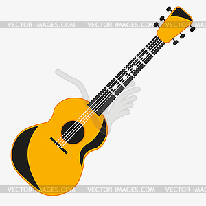 Music instrument guitar - vector clip art