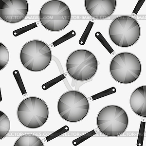 Griddle for kitchen pattern - vector clipart