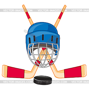 Stock for game of hockey - vector clip art
