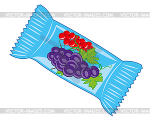 Packing sweetmeat - vector clipart