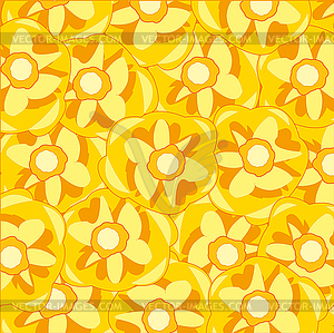 Decorative background of flower of wanted colour - vector clip art