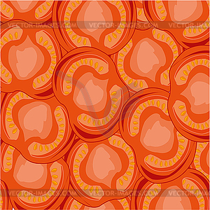 Фон красный овощной помидор - рисунок в векторном формате