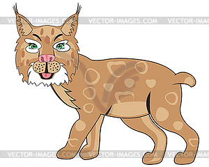 Wildlife trot is insulated - vector clipart