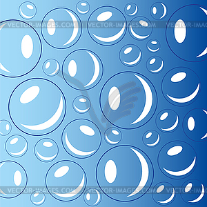 Decorative abstract background dripped on turn - vector image