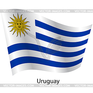 Flag of country Uruguay - vector image