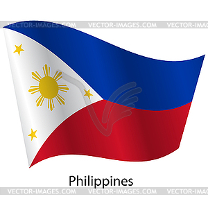 Flag of country Philippines - vector clipart