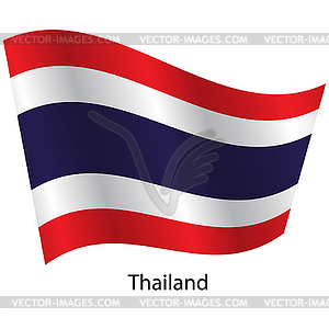 Flag of country Thailand - vector clipart