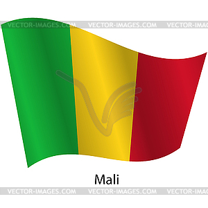 Flag of country Mali - vector image